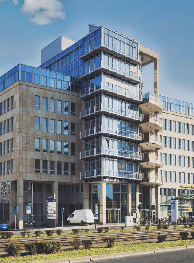 Bürogebäude der IT Sonix GmbH in Leipzig.